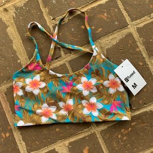 NWT Fused Hawaii Hookena Swimsuit Top Medium